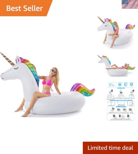 Giant inflatable unicorn pool - inflatable,